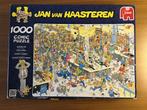 Kassa bij. Jan v Haasteren 1000 stukjes, Ophalen of Verzenden, 500 t/m 1500 stukjes, Zo goed als nieuw, Legpuzzel