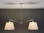 Artemide Tolomeo Basculante Sospensione Due Bracci Hanglamp, Ophalen of Verzenden, Zo goed als nieuw, Metaal, 75 cm of meer