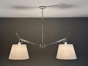 Artemide Tolomeo Basculante Sospensione Due Bracci Hanglamp beschikbaar voor biedingen