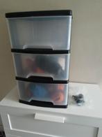 Opbergbox met 3 lades - Plastic ladekast, Gebruikt, Ophalen of Verzenden, Minder dan 50 cm, Kunststof