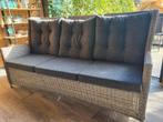 Intratuin 3-zits bank met verstelbare leuningen, Tuin en Terras, Ophalen, 3 zitplaatsen, Zo goed als nieuw, Loungeset