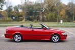 Saab 9-3 2.0 Cabrio Imola Red, zeer nette staat, Auto's, Voorwielaandrijving, 65 €/maand, 4 cilinders, Cabriolet