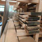 Oude Wagonplanken - Geschaafd & Onbehandeld, Doe-het-zelf en Verbouw, Hout en Planken, Gebruikt, 25 tot 50 mm, Ophalen of Verzenden