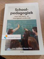 Schoolpedagogiek voor het basis- en voortgezet onderwijs, Boeken, Studieboeken en Cursussen, Joop Berding; Wouter Pols, Zo goed als nieuw