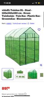 Kas, Tuin en Terras, Kassen, Ophalen, Zo goed als nieuw, Aluminium