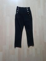 Broek zwart met buttons one size, Verzenden, Nieuw, Zwart, Lang
