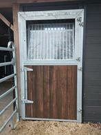 2 x staldeuren in metalen frame