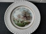 winterlandschap  wandbord, Ophalen of Verzenden