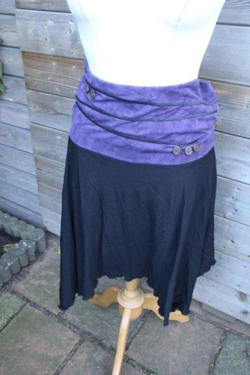 Rok zwart/ paars Opera mt 42 Vaste prijs beschikbaar voor biedingen