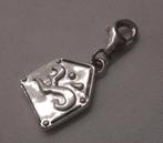 Zilveren afneembare Charm bedel met Ohm symbool nr.379, Overige merken, Verzenden, Zo goed als nieuw, 1 bedel