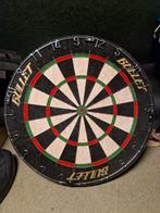 Dartbord met beschermrand en mat, Sport en Fitness, Darts, Ophalen of Verzenden, Gebruikt, Dartbord