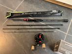 Baitcasting set UL 210cm 0,8-5gr, Watersport en Boten, Hengelsport | Roofvissen, Ophalen of Verzenden, Nieuw, Werphengel