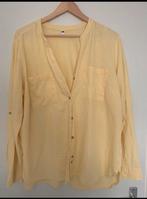 Dames bloes  lang of 3/4 maat XL, Ophalen, Zo goed als nieuw, Maat 46/48 (XL) of groter, Geel