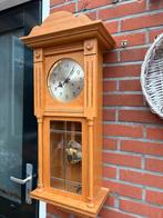 Houten Wandklok met Slinger, Antiek en Kunst, Ophalen of Verzenden