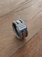 Buddha to buddha ring Edwin maat 17, Sieraden, Tassen en Uiterlijk, Ringen, Gebruikt, Ophalen of Verzenden, Dame of Heer, Zilver