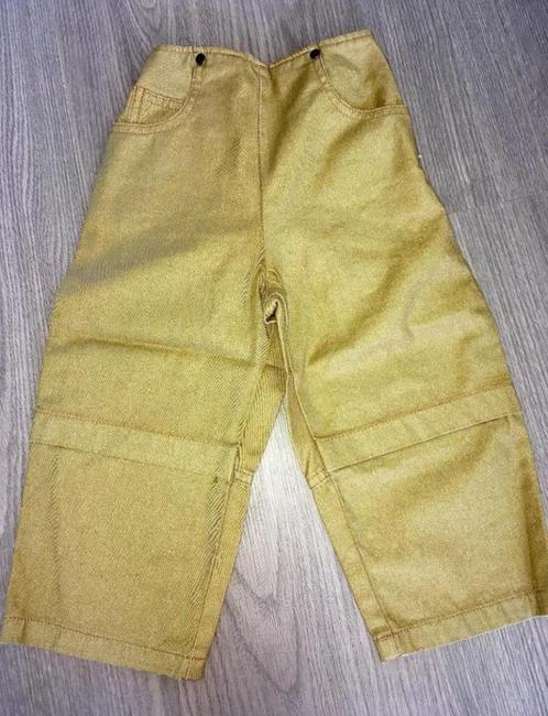 DKNY * NIEUW * Te gekke goud mosterd broek , mt 3 / 92 98, Kinderen en Baby's, Kinderkleding | Maat 92, Nieuw, Meisje, Broek, Ophalen of Verzenden