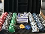Poker Set in Aluminium Koffer, Drie of vier spelers, Ophalen, Zo goed als nieuw