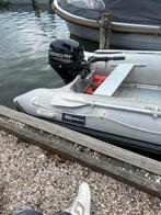 Rubberboot 9,9pk mercury 4takt allu onderkant, Ophalen, Gebruikt