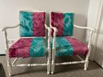 Fateuils twee x, Huis en Inrichting, Fauteuils, Ophalen, Zo goed als nieuw, 75 tot 100 cm, Stof