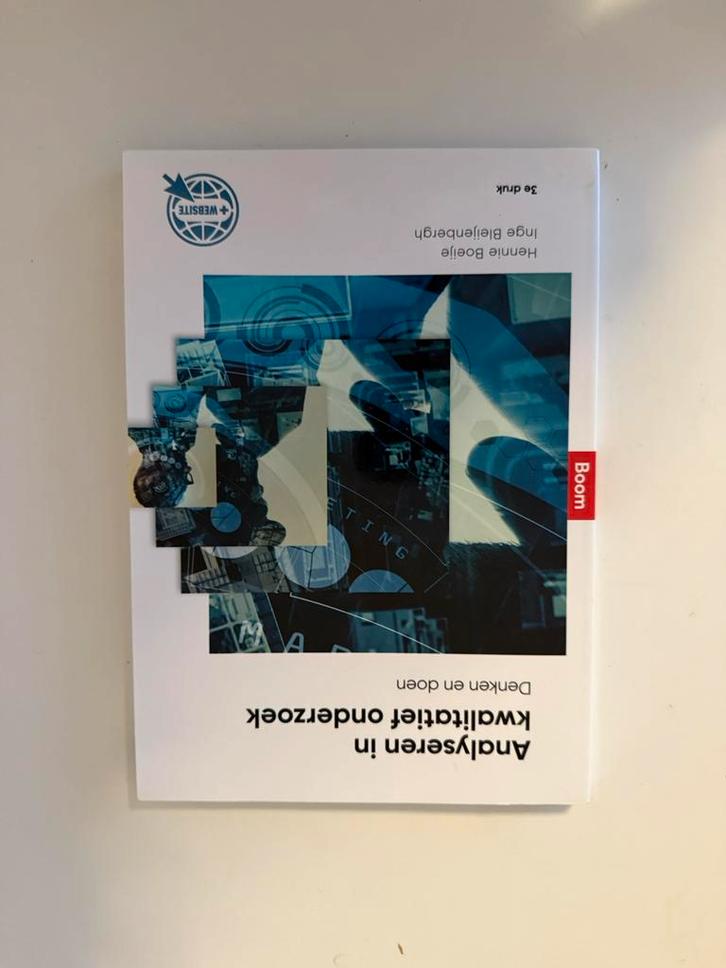 Inge Bleijenbergh - Analyseren in kwalitatief onderzoek, Boeken, Wetenschap, Zo goed als nieuw, Ophalen of Verzenden
