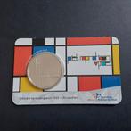 5 euro in coincard Piet Mondriaan vijfje BU, Postzegels en Munten, Munten | Nederland, Ophalen of Verzenden, Koningin Beatrix
