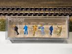 Preiser poppetjes figuurtjes arbeiders N spoor trein 1:160, Hobby en Vrije tijd, Modeltreinen | N-Spoor, Overige merken, Gelijkstroom of Wisselstroom