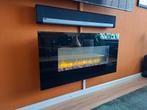 Elektrische (nbouw) haard met verwarming, Huis en Inrichting, Haarden, Ophalen, Zo goed als nieuw, Inbouwhaard, Elektrische haard
