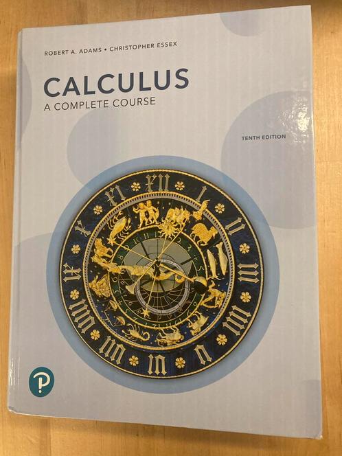 Calculus: A Complete Course - 10e Editie, Boeken, Studieboeken en Cursussen, Zo goed als nieuw, WO, Beta, Ophalen of Verzenden