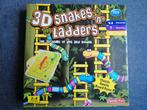 Spel 3d snakes 'n ladders, Ophalen of Verzenden, Zo goed als nieuw