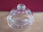 glazen dekselschaal, Ophalen of Verzenden