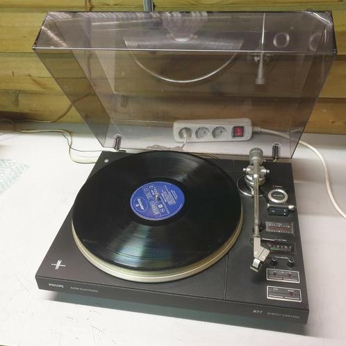 Philips 877 platenspeler vintage 1978 af-877, Audio, Tv en Foto, Platenspelers, Gebruikt, Platenspeler, Philips, Ophalen of Verzenden