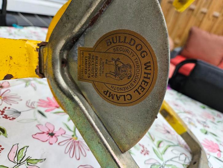 Bulldog Wielklem - Gebruikt, Auto diversen, Anti-diefstal, Gebruikt, Ophalen