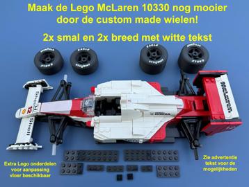 Lego McLaren 10330 voor- & achterwielen + extra onderdelen beschikbaar voor biedingen