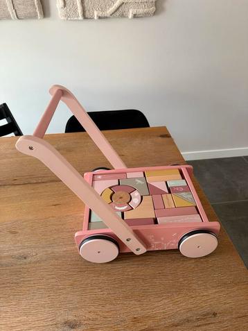 Little Dutch Blokkenkar Roze beschikbaar voor biedingen