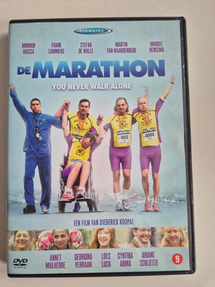 De Marathon DVD - Feelgood film!, Cd's en Dvd's, Dvd's | Overige Dvd's, Zo goed als nieuw, Alle leeftijden, Ophalen of Verzenden