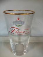 Heineken Flora Hillegom bierglas, Ophalen of Verzenden, Nieuw, Glas of Glazen, Heineken