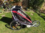 Thule chariot fietskar, Fietsen en Brommers, Fietsaccessoires | Aanhangers en Karren, Ophalen, Gebruikt, Opvouwbaar, Thule