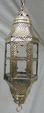 Hele grote antieke lantaarn kaarsenlantaarn lamp kandelaar, Ophalen of Verzenden, Koper of Brons