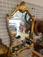 Goudkleurige Barok spiegel, Ophalen, Rechthoekig