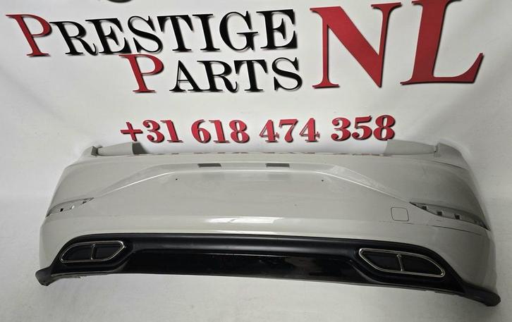 Achterbumper VW Polo 2G Facelift R-LINE BUMPER RLINE ORIGINE, Auto-onderdelen, Carrosserie en Plaatwerk, Bumper, Achter, Gebruikt