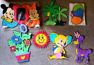 11 Stuks 3D Muurdecoratie Foams voor Kinderkamer €15!  beschikbaar voor biedingen