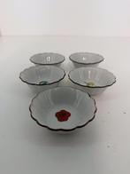 Set van 5 Kutani Seal schaaltjes – Japan, Ophalen of Verzenden