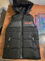 Zwarte gewatteerde bodywarmer Malelions, Kinderen en Baby's, Kinderkleding | Maat 164, Ophalen, Malelions, Zo goed als nieuw, Jongen