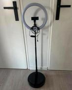 Selfielamp met Statief, Ophalen, Zo goed als nieuw, Lamp of Flitsset