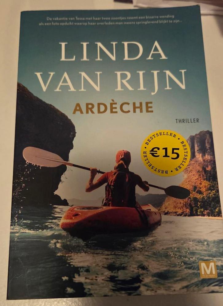 Linda van Rijn - Ardèche (Thriller), Boeken, Thrillers, Zo goed als nieuw, Ophalen of Verzenden