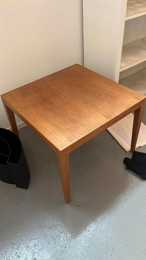 Vintage Deens design Haslev Møbelfabrik salontafel tafel '60, Huis en Inrichting, Tafels | Salontafels, Gebruikt, Minder dan 50 cm
