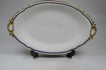 Mooie grote ovale schaal van Limoges France porselein beschikbaar voor biedingen