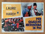 FIlmoster van Laurel & Hardy (de dikke en de dunne), Rechthoekig Liggend, Ophalen of Verzenden, A1 t/m A3, Zo goed als nieuw