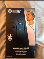 Celly Stereo Oordopjes - Nieuw in doos!, Ophalen of Verzenden, Nieuw, Overige merken