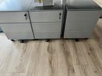 Lichtgrijze rolblok 3 laden en slot, Huis en Inrichting, Kasten | Ladekasten, Ophalen, Minder dan 50 cm, Zo goed als nieuw, 3 of 4 laden